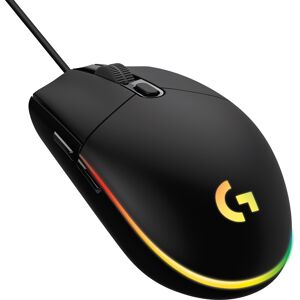 Logitech G203 Lightsync Gaming Mus, Sort