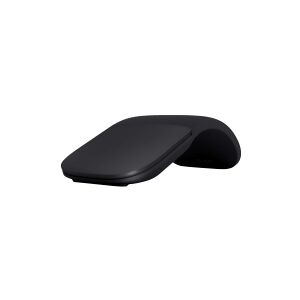 Microsoft Arc Mouse - Mus - optisk - 2 knapper - trådløs - Bluetooth 4.1 LE - sort