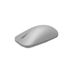 Microsoft Surface Mouse - Mus - højre- og venstrehåndet - optisk - trådløs - Bluetooth 4.0 - grå - kommerciel - for Surface Pro 7