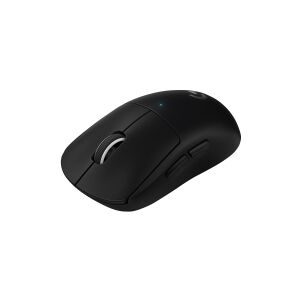 Logitech PRO X SUPERLIGHT Wireless Gaming Mouse - Mus - optisk - 5 knapper - trådløs - 2.4 GHz - USB Logitech LIGHTSPEED receiver - sort
