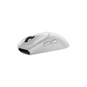 Dell Alienware Tri-Mode Gaming Mouse AW720M - Mus - optisk - 8 knapper - trådløs, kabling - USB, 2.4 GHz, Bluetooth 5.1 - månelys