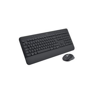 Logitech Signature MK650 Combo for Business - Tastatur og mus-sæt - trådløs - Bluetooth LE - QWERTY - UK - grafit