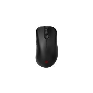 BenQ ZOWIE EC1-CW - Mus - til esport - ergonomisk - højrehåndet - 5 knapper - trådløs, kabling - 2.4 GHz, USB 2.0 - sort