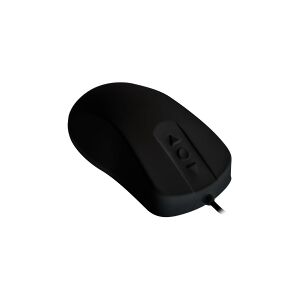 CHERRY Active Key MedicalMouse AK-PMH12 - Mus - optisk - 5 knapper - kabling - USB - sort