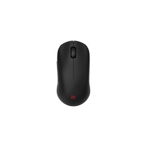 BenQ ZOWIE U2 - Mus - til esport - 5 knapper - trådløs, kabling - 2.4 GHz, USB-A - trådløs modtager (USB) - sort