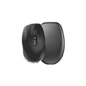 3Dconnexion CadMouse Pro Wireless Left - Mus - ergonomisk - venstrehåndet - 7 knapper - trådløs - Bluetooth, 2.4 GHz, USB-C - trådløs modtager (USB)