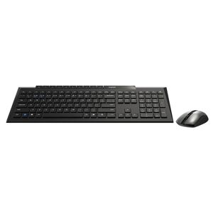 Rapoo 8210m Multi-Mode Trådløs Tastatur Og Mus - Sort