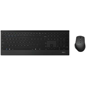 Rapoo 9500m Multi-Mode Tastatur Og Mus - Sort