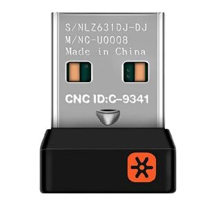 HEET 1 stk trådløs donglemodtager samlende USB-adapter til Logitech 2