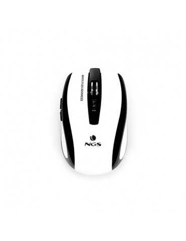 Raton Optico Ngs White Flea Advanced Wireless Fleaadvancedwhite