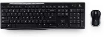 Teclado+Raton Logitech Mk270 Wireless Negro 920-004513