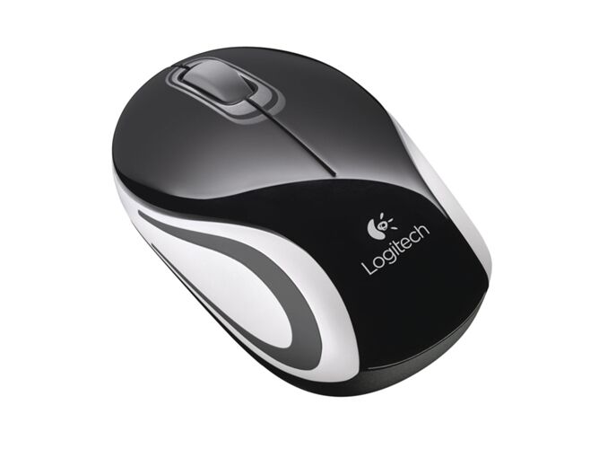 Logitech Ratón LOGITECH M187 (Inalámbrico - 1000 dpi - Negro)