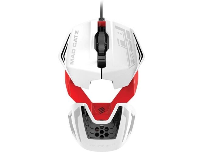 Mad Catz Ratón Gaming MADCATZ Wired Blanco y Rojo (Caja Abierta)