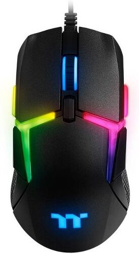 Thermaltake Ratón Optico THERMALTAKE Level 20 RGB USB-A 16000 DPI Ambidiestro