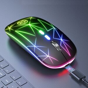 DARSHION TOUCH DREAM Souris sans fil Bluetooth aste  souris d'ordinateur ergonomique  souris de jeu RVB  silencieuse pour