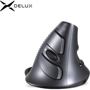 Delux M618G souris verticale sans fil Rechargeable  souris optique ergonomique 4000 DPI avec