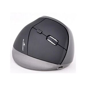 Bluestork ERGONOMIC - Souris verticale - ergonomique - 6 boutons - sans fil - récepteur sans fil USB - noir - Publicité