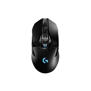 Logitech Souris de jeu sans fil G903 LIGHTSPEED with HERO 16K sensor - Souris - droitiers et gauchers - optique - 11 boutons - sans fil, filaire - USB, 2.4 - Publicité