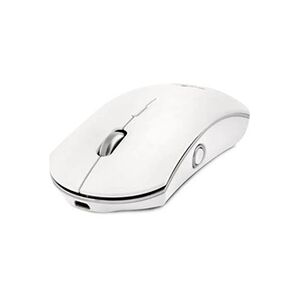 Bluestork Souris Sans Fil - - 5 Boutons - 1000/1600 DPI - Windows et Mac - Blanc - Publicité