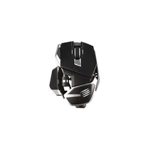 Mad Catz R.A.T. DWS - Souris - ergonomique - pour droitiers - optique - 14 boutons - sans fil - 2.4 GHz, Bluetooth 5.0 - récepteur sans fil USB - Publicité