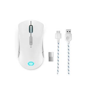 Lenovo Souris Legion M600 GY51C96033 Sans Fil Bluetooth 16000DPI 8 Boutons Blanc - Publicité