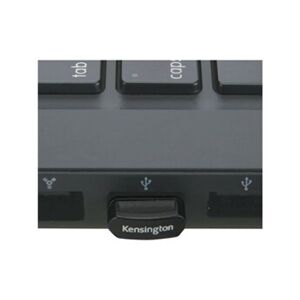 Kensington Pro Fit Mid-Size - Souris - pour droitiers - optique - sans fil - 2.4 GHz - récepteur sans fil USB - Rouge rubis - Publicité