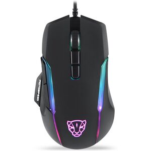 Souris de jeu filaire MOTOSPEED V90 500/800/1000/1500/2000/3000/4000/5000DPI avec rétro-éclairage RGB PMW3325 9 touches