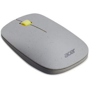 Acer Vero Mouse, Souris Sans Fil, Sans Fil 2.4 GHz Jusqu’à 10 Mètres, Jusqu’à 4200 DPI, Souris Ergonomique, Fabriquée Avec 30% De Plastique Recyclé, Molette Silencieuse, Gris - Publicité