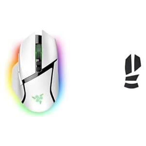 Razer Basilisk V3 Pro White + Mouse Dock Pro + Wireless Charging Puck Bundle - Publicité
