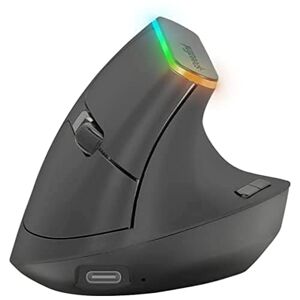 Speedlink Fin Wireless Vertical Mouse – Souris de Forme Ergonomique, sans Fil, Noire SL-630025-BK - Publicité