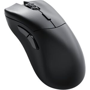 Glorious Gaming Model D 2 Pro Souris de Jeu sans Fil 2,4 GHz, délai 1 ms, 100M de clics, 60 g, Batterie Longue durée, Capteur 26K DPI BAMF 2.0, RGB, Ergonomique, 6 Boutons, Pieds en PTFE Noir - Publicité