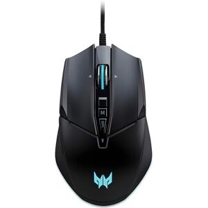 Acer Predator Cestus 335, Souris Gaming Jusqu’à 19000 DPI, 5 Niveaux DPI, 10 Boutons Programmables Avec Buster Fire, IPS 400, Capteur Pixart 3370, Défilement Infini, Souris USB, Noir - Publicité