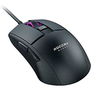 Roccat Burst Core – Souris de jeu optique ultra-légère (haute-précision, capteur optique 8 500 DPI, seulement 68 g, conçue en Allemagne), noir - Publicité