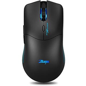 zelotes Souris sans Fil,Souris Ergonomique sans Fil,2,4 GHz,3200DPI,6 Boutons Souris Ordinateur,USB Optique Souris PC,Souris Gamer sans Fil pour PC,Mac (Noir) - Publicité