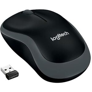 Logitech M185 Souris Sans Fil, 2.4 GHz avec Mini Récepteur USB, Longévité de la Pile 12 Mois, Résolution du Capteur 1000 PPP, Ambidextre, Compatible PC, Mac, Ordinateur Portable Gris - Publicité