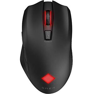 HP OMEN Vector Souris Wirelles 6 Touches programmables, DPI 100 à 16 000 avec capteur Optique PixArt PAW3335, Temps de réponse 1 ms, LED Personnalisables, molette de défilement Ergonomique, Noir - Publicité