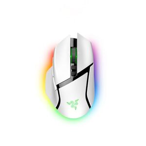 Razer Basilisk V3 Pro Souris Gaming sans Fil (Molette HyperScroll Tilt, Capteur Optique Focus Pro 30K, Eclairage Chroma 13 Zones, 10+1 Boutons Programmables) Blanc - Publicité