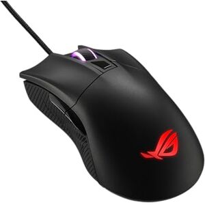 Asus ROG Gladius II Core Lightweight, Ergonomic, Wired Optical Gaming Mouse with 6200-DPI Sensor, ROG-Exclusive Switch-Socket Design and Aura Sync Lighting - Publicité