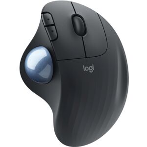 Logitech ERGO M575 for Business souris Droitier RF sans fil + Bluetooth Trackball 2000 DPI Bordeaux