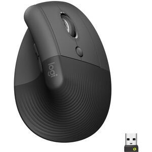 Logitech Lift souris Droitier RF sans fil + Bluetooth Optique 4000 DPI