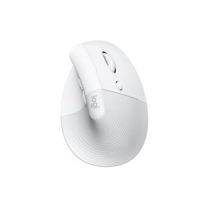 Logitech Souris Verticale Sans Fil Bluetooth Logitech Lift Pour Mac Blanc Et Gris