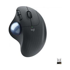 Logitech Souris Ergonomique - Sans fil - LOGITECH - ERGO M575 - Trackball - Graphite Logitech