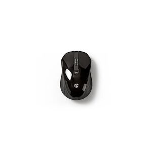 Nedis Souris Pc Sans Fil 1 000 Ppp 3 Boutons Noir Usage Non Intensif Nedis