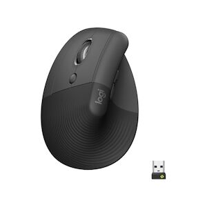 Logitech Souris Ergonomique Verticale Sans Fil Gauche Bluetooth Logitech Souris Logitech Lift Gris Graphite