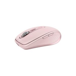 Logitech Souris Sans Fil - LOGITECH - MX Anywhere 3S - Bluetooth - Clics Silencieux - 6 boutons - Rose Logitech