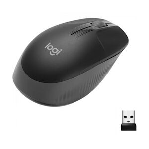 Logitech - Souris sans fil ergonomique M190 - Noir Logitech