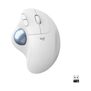 Souris Trackball Sans Fil Wifi Logitech Ergo M575 Blanc Cassé - Publicité