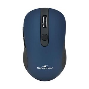 BLUESTORK -Souris Sans Fil - 2,4 GHz - 6 boutons - Bleu Bluestork