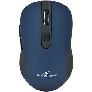 BLUESTORK -Souris Sans Fil - 2,4 GHz - 6 boutons - Bleu Bluestork - Publicité