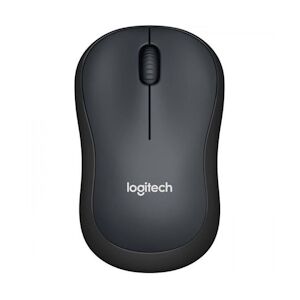 Logitech Souris Silencieuse M220 Silent - Sans Fil - Gris/Noir Logitech